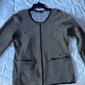 Noir sweater jacket!